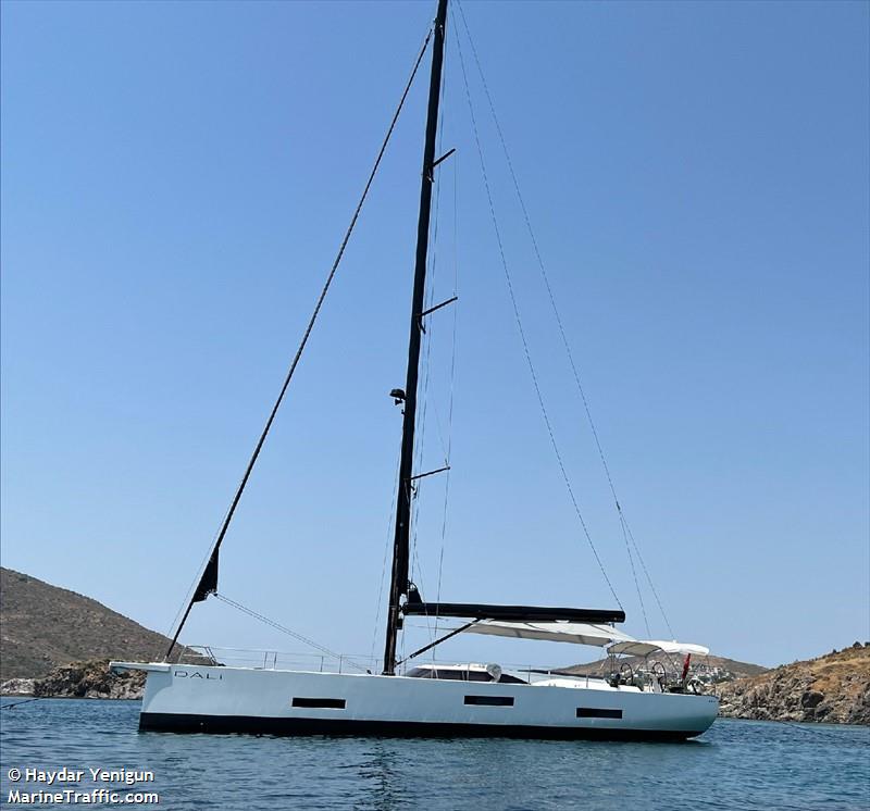 dali (Sailing vessel) - IMO , MMSI 271048778, Call Sign YMB4545 under the flag of Turkey