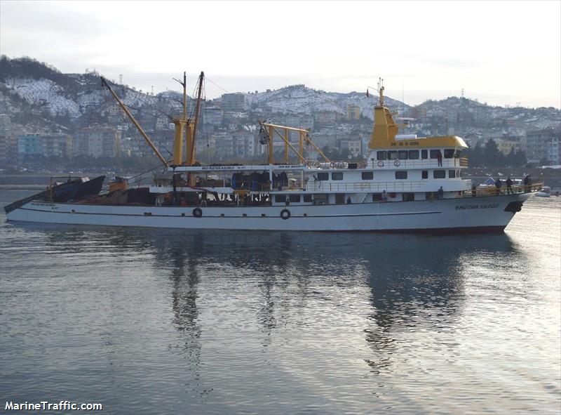 haci mustafa kuloglu (Fishing vessel) - IMO , MMSI 271072220, Call Sign TCBF9 under the flag of Turkey