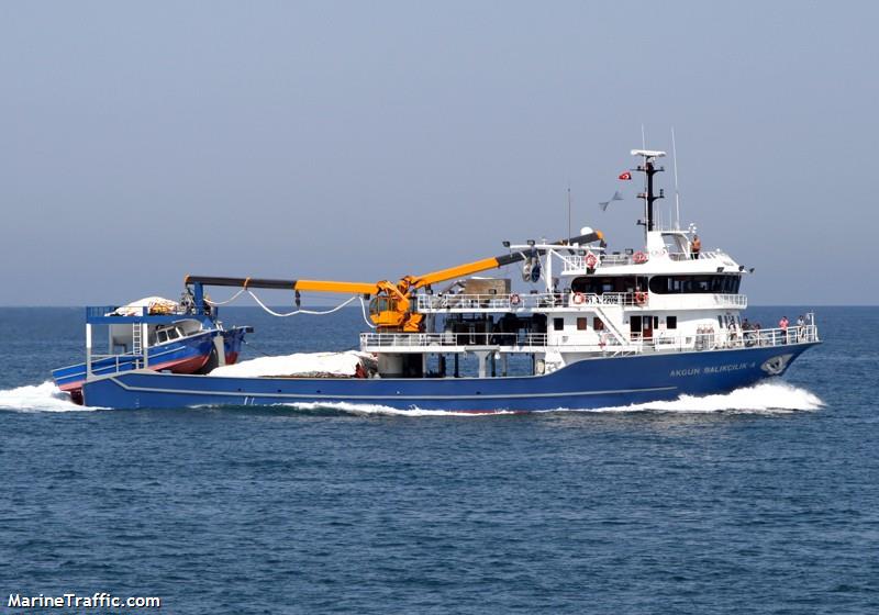 akgun balikcilik-a (Fishing vessel) - IMO , MMSI 271072875, Call Sign TCYT6 under the flag of Turkey
