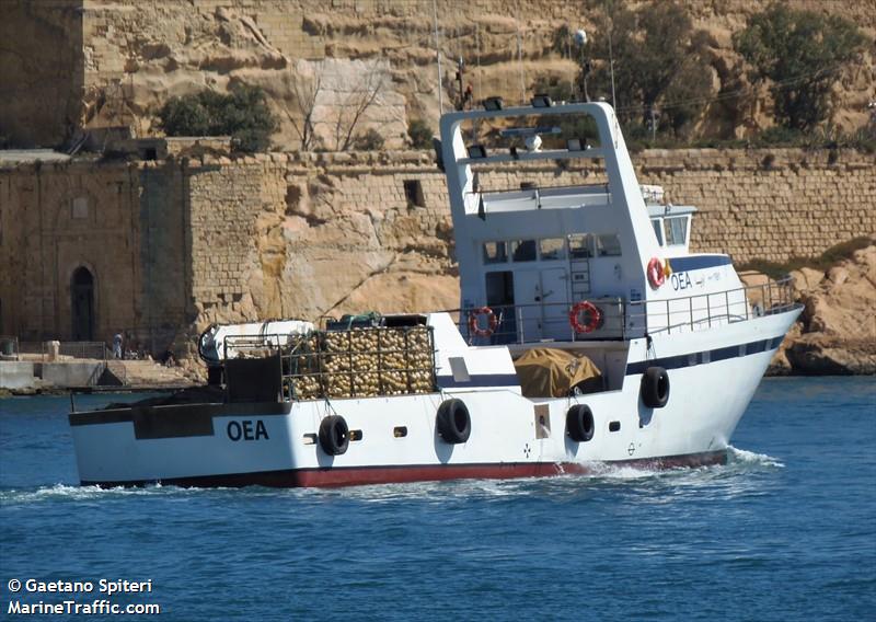fv oea (Fishing Vessel) - IMO 8659924, MMSI 642382000, Call Sign 5AVU under the flag of Libya