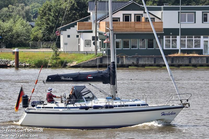 harlekin (Sailing vessel) - IMO , MMSI 211492390, Call Sign DK5452 under the flag of Germany