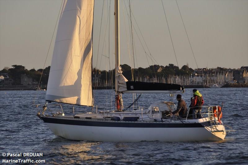 maranig (Sailing vessel) - IMO , MMSI 227691230, Call Sign FU2087 under the flag of France