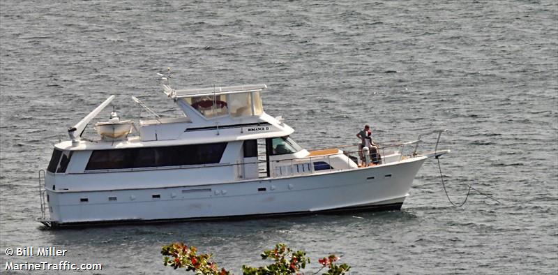 romance ii (Pleasure craft) - IMO , MMSI 232034061, Call Sign MIUB7 under the flag of United Kingdom (UK)