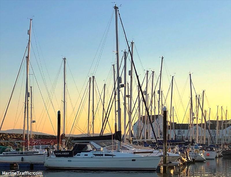 highlander (Sailing vessel) - IMO , MMSI 235021809, Call Sign MGPD5 under the flag of United Kingdom (UK)
