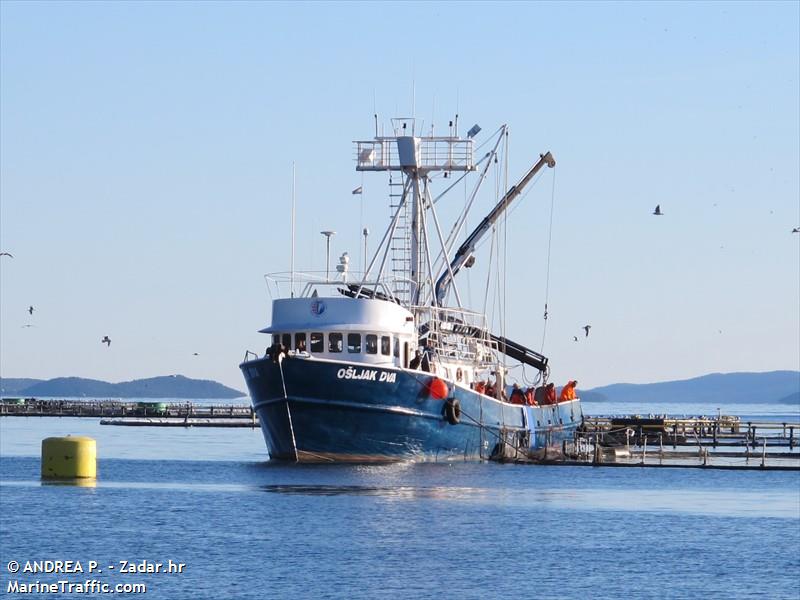 osljak dva (Fishing Vessel) - IMO 8941602, MMSI 238621510 under the flag of Croatia