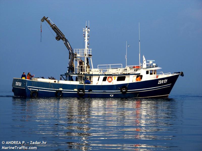 tratica (Fishing Vessel) - IMO 8960270, MMSI 238751940 under the flag of Croatia