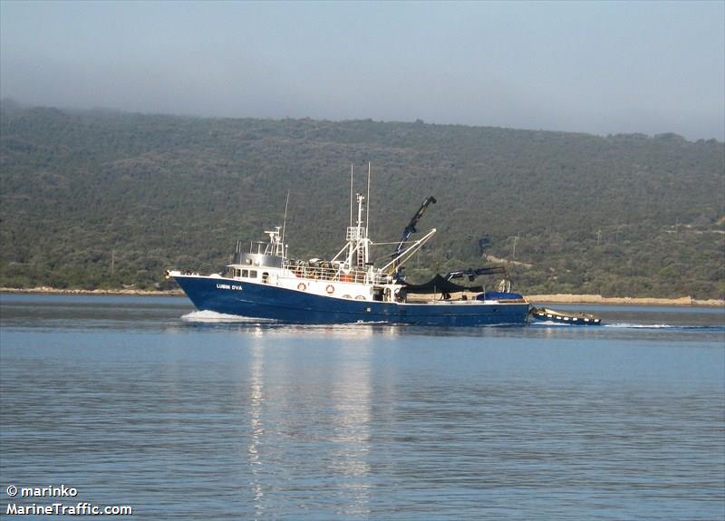 lubin 2 (Fishing vessel) - IMO , MMSI 238902840, Call Sign 9AA6299 under the flag of Croatia