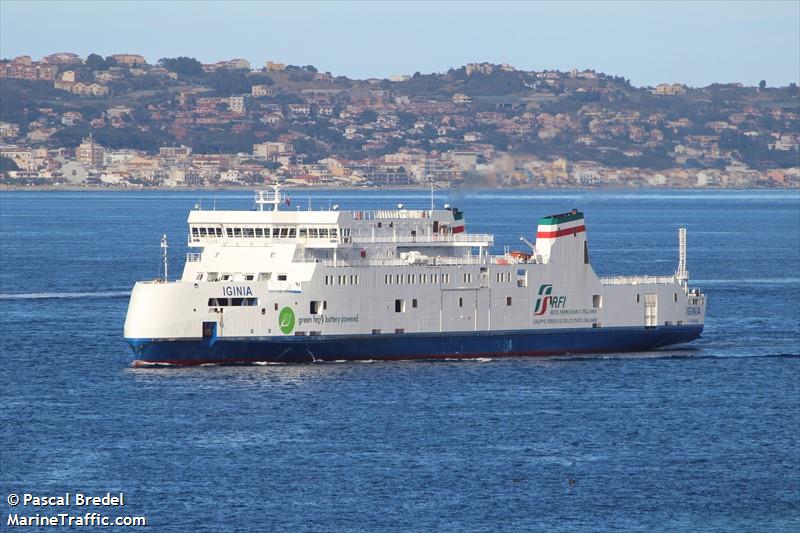 iginia (Passenger/Ro-Ro Cargo Ship) - IMO 9907483, MMSI 247423200, Call Sign IBHF under the flag of Italy