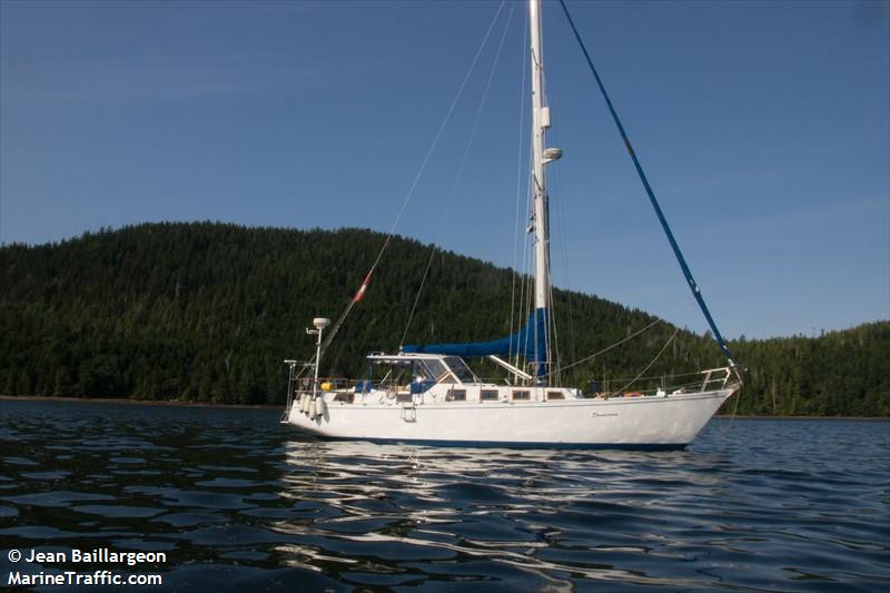 shamata (Sailing vessel) - IMO , MMSI 316014403, Call Sign CFK5166 under the flag of Canada