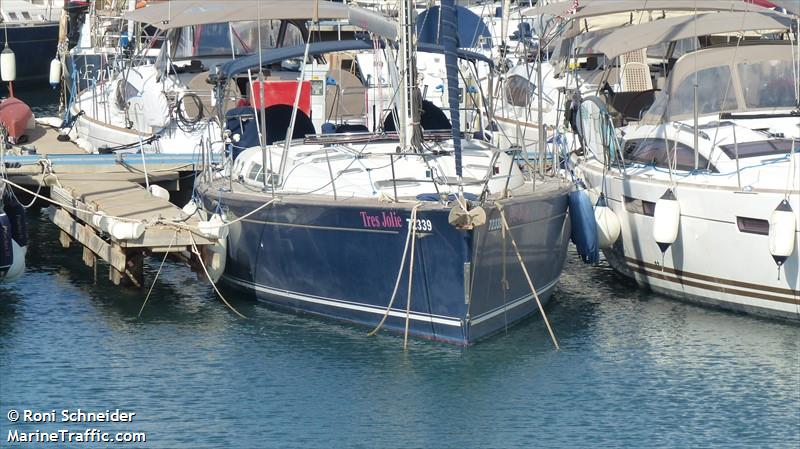 tres jolie (Sailing vessel) - IMO , MMSI 428191000 under the flag of Israel