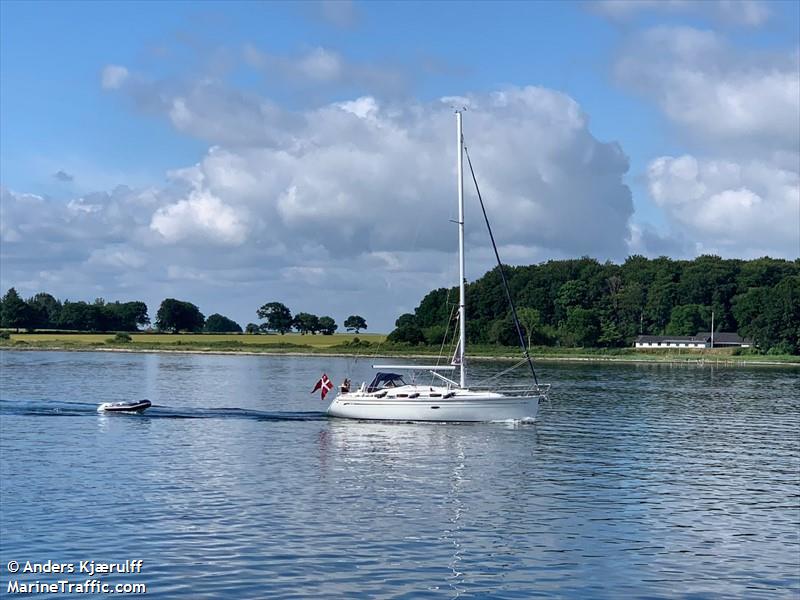 anina (Sailing vessel) - IMO , MMSI 219013666, Call Sign XPE2010 under the flag of Denmark