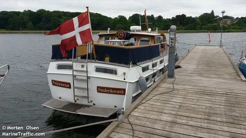 ninna (Pleasure craft) - IMO , MMSI 219017502, Call Sign XPE4627 under the flag of Denmark