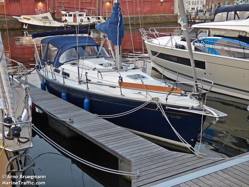 blue yonder (Sailing vessel) - IMO , MMSI 219023269, Call Sign XPH2243 under the flag of Denmark