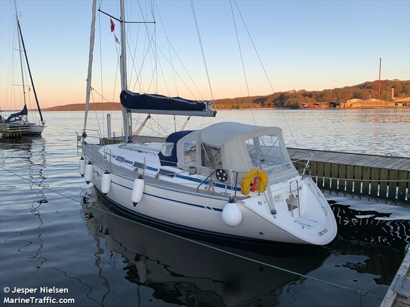 trunte (Sailing vessel) - IMO , MMSI 219025863, Call Sign XPH4627 under the flag of Denmark