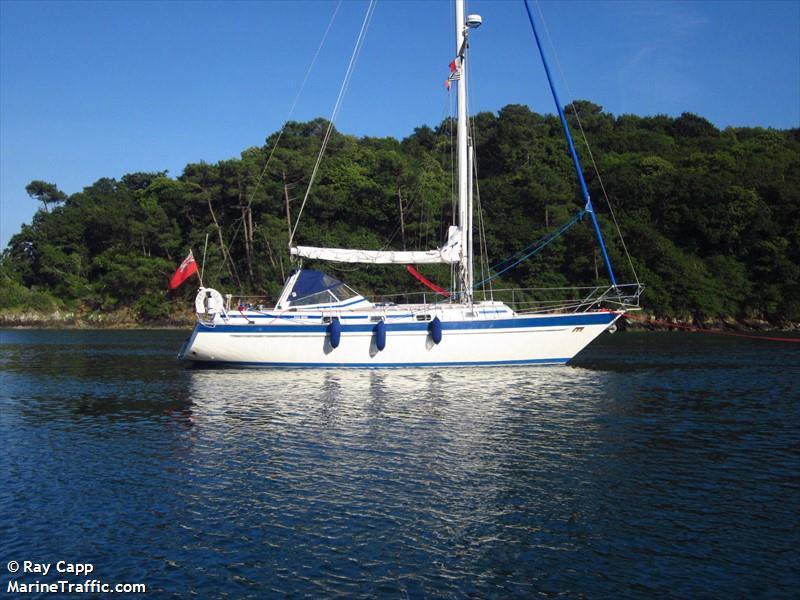 crystella (Sailing vessel) - IMO , MMSI 232002599, Call Sign MVJB9 under the flag of United Kingdom (UK)
