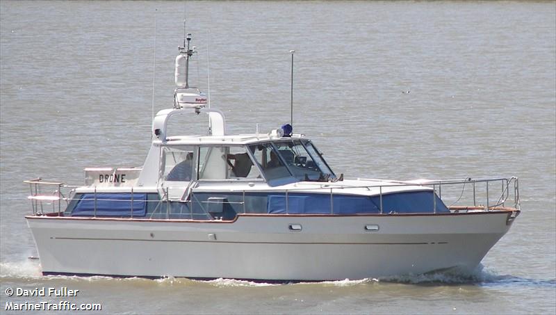 drone (Pleasure craft) - IMO , MMSI 235010784, Call Sign 2KRG under the flag of United Kingdom (UK)