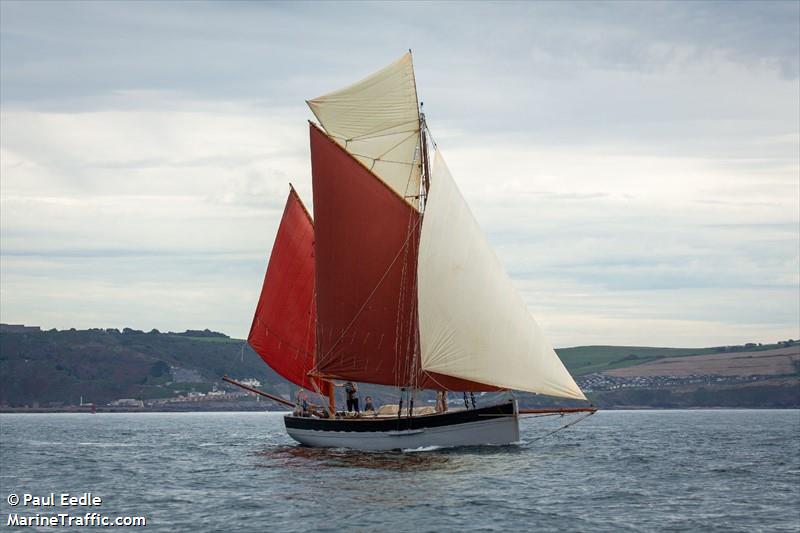 guiding star (Sailing vessel) - IMO , MMSI 235118355, Call Sign GKRT under the flag of United Kingdom (UK)