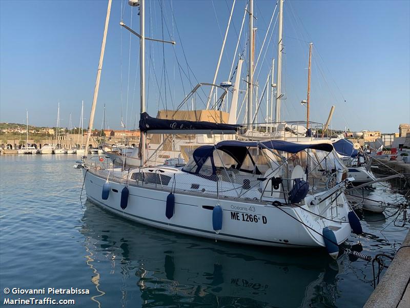 celeste (Pleasure craft) - IMO , MMSI 247308820, Call Sign IS6701 under the flag of Italy