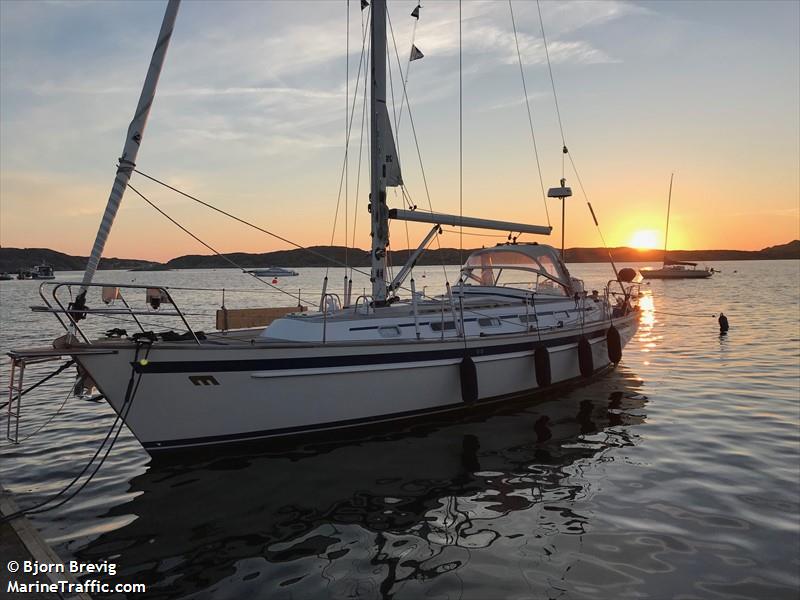 maj (Sailing vessel) - IMO , MMSI 257044310, Call Sign LH2618 under the flag of Norway