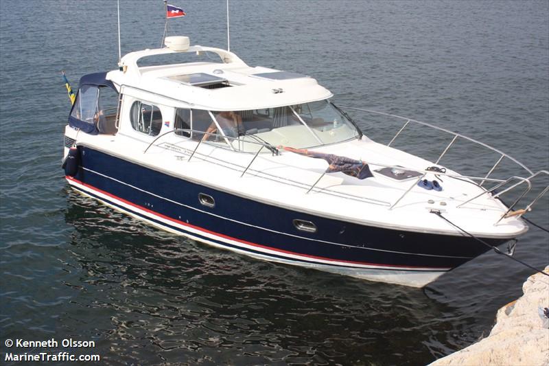 samurai (Pleasure craft) - IMO , MMSI 265754600, Call Sign SE9051 under the flag of Sweden