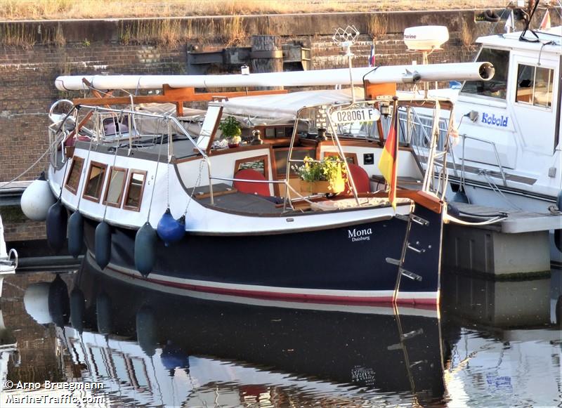 m0na (Sailing vessel) - IMO , MMSI 211214770, Call Sign DA8651 under the flag of Germany