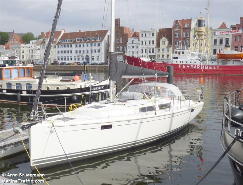 jojo (Sailing vessel) - IMO , MMSI 211596840, Call Sign DGCL2 under the flag of Germany
