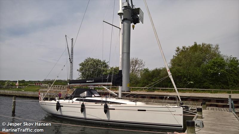 delphinus (Sailing vessel) - IMO , MMSI 219021568, Call Sign XPE7828 under the flag of Denmark