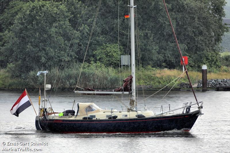 alssund (Sailing vessel) - IMO , MMSI 244077648, Call Sign PH6078 under the flag of Netherlands