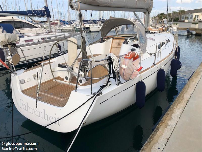 fahrenheit (Sailing vessel) - IMO , MMSI 247099490, Call Sign IN3777 under the flag of Italy