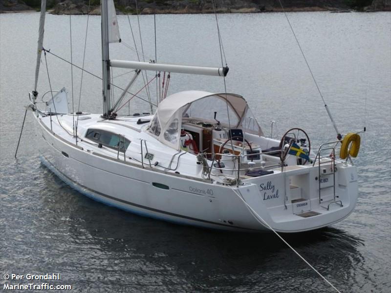 sally lavall (Sailing vessel) - IMO , MMSI 265634390, Call Sign SF5284 under the flag of Sweden