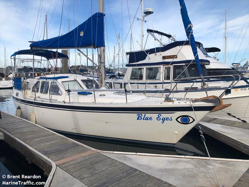 blue eyes (Sailing vessel) - IMO , MMSI 338107526 under the flag of USA