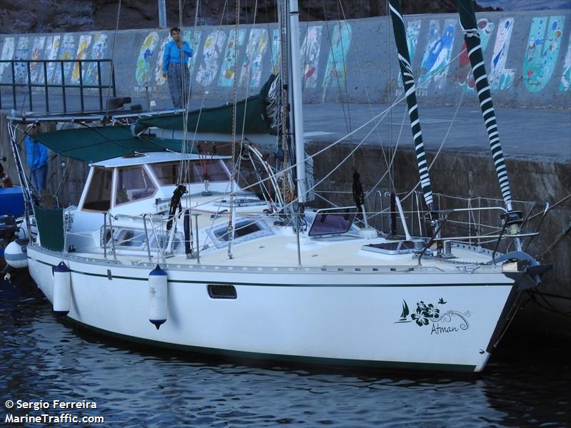 atman (Sailing vessel) - IMO , MMSI 227054470, Call Sign FGG8364 under the flag of France