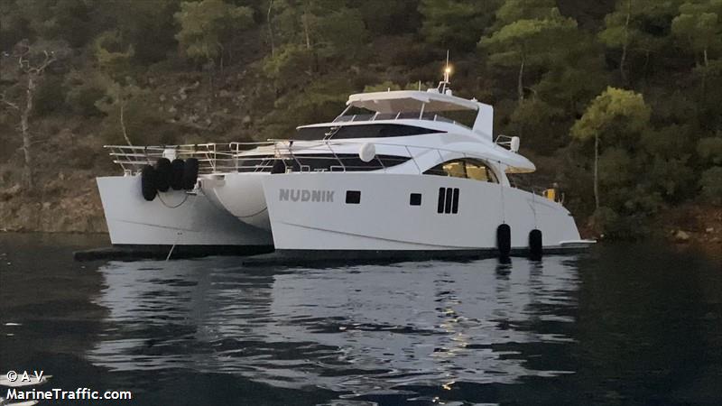 nudnik (Pleasure craft) - IMO , MMSI 319199800, Call Sign ZGKY3 under the flag of Cayman Islands
