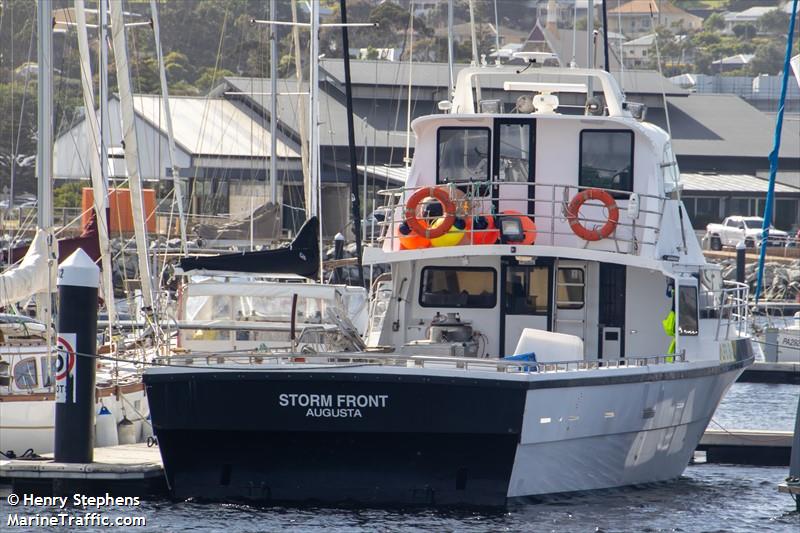 storm front (Fishing vessel) - IMO , MMSI 503048870, Call Sign VZTA under the flag of Australia