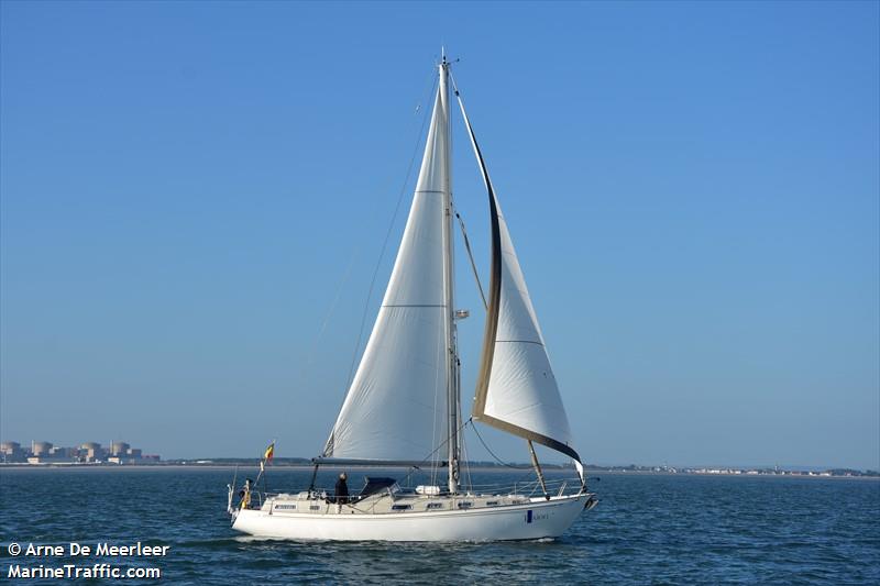 texion (Sailing vessel) - IMO , MMSI 205950400, Call Sign OS9504 under the flag of Belgium