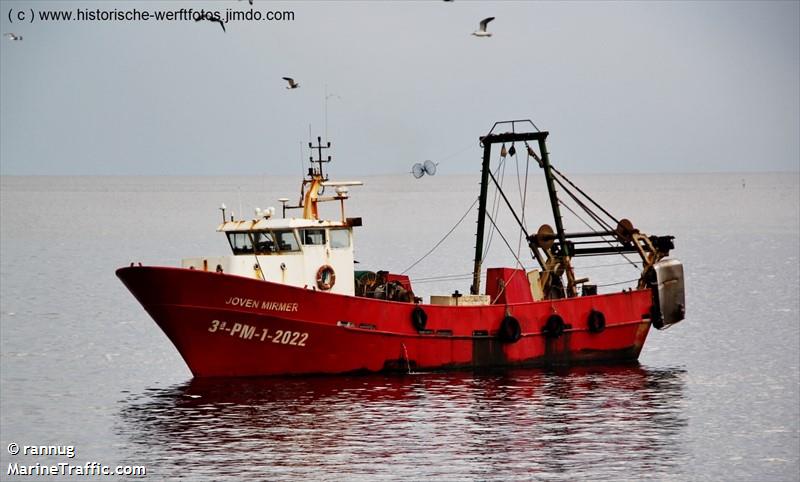 joven mirmer (Fishing vessel) - IMO , MMSI 224080990, Call Sign EA6854 under the flag of Spain