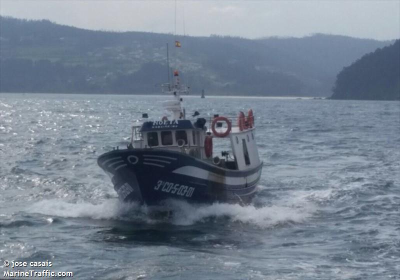 noeta primero (Fishing vessel) - IMO , MMSI 224310450, Call Sign URBANO under the flag of Spain