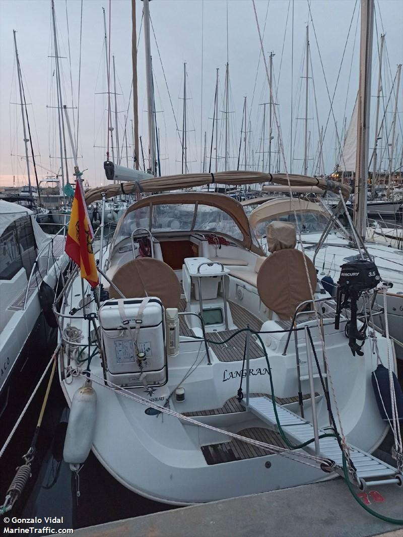 langran (Pleasure craft) - IMO , MMSI 224344320 under the flag of Spain