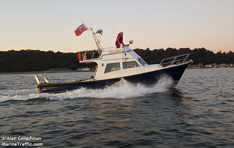 caladh (Pleasure craft) - IMO , MMSI 232014771, Call Sign MKEY6 under the flag of United Kingdom (UK)