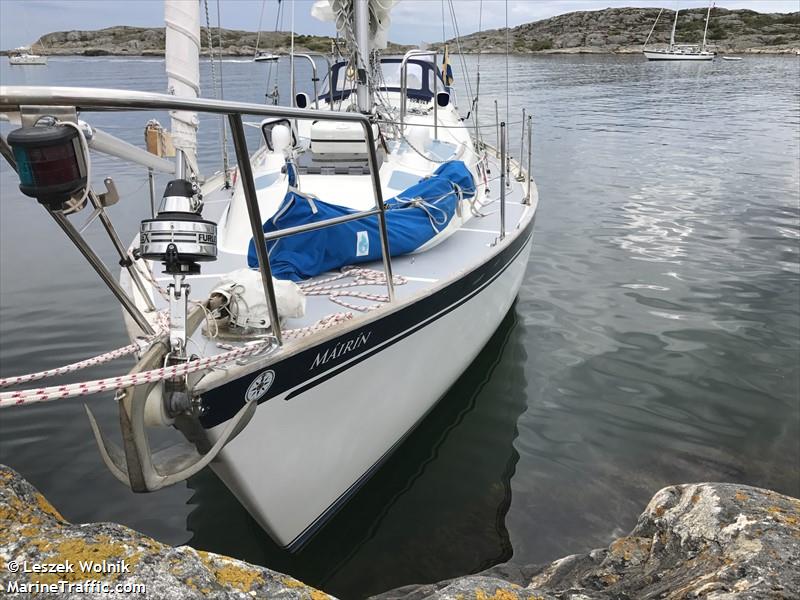 mairin (Pleasure craft) - IMO , MMSI 250004629, Call Sign EISS9 under the flag of Ireland
