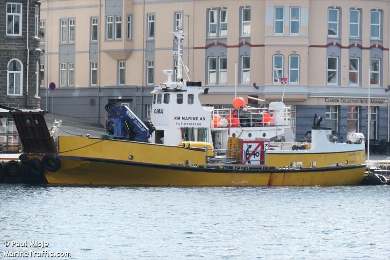gjoea (Cargo ship) - IMO , MMSI 257056700, Call Sign LFLC under the flag of Norway