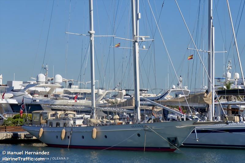 oleana (Sailing vessel) - IMO , MMSI 265710920, Call Sign 8SY8738 under the flag of Sweden