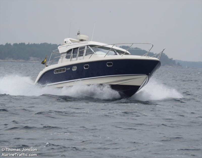 after sail (Pleasure craft) - IMO , MMSI 265800810, Call Sign SF8949 under the flag of Sweden
