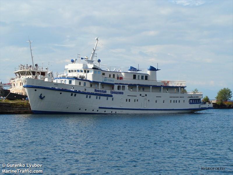 nik erochenko (Passenger ship) - IMO , MMSI 273382670, Call Sign N EROCH under the flag of Russia