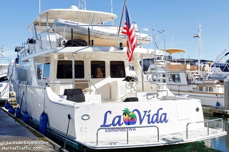 la vida (Pleasure craft) - IMO , MMSI 368147160, Call Sign WDL6077 under the flag of United States (USA)