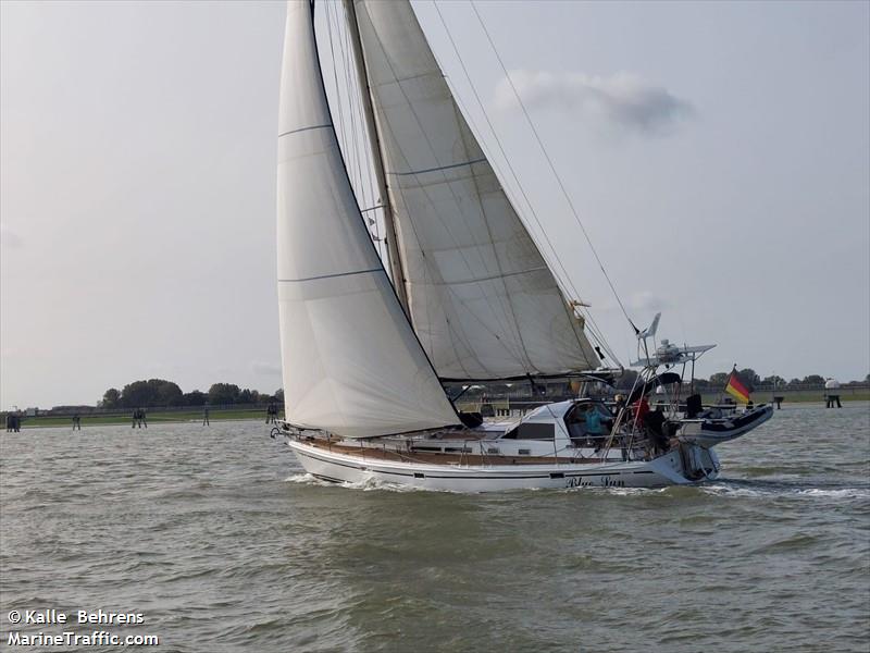 blue sun (Sailing vessel) - IMO , MMSI 211673190, Call Sign DJ4725 under the flag of Germany