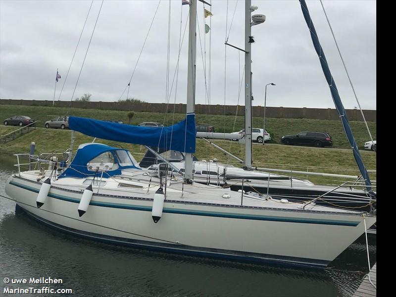 lady mo (Sailing vessel) - IMO , MMSI 211781470, Call Sign DG9737 under the flag of Germany