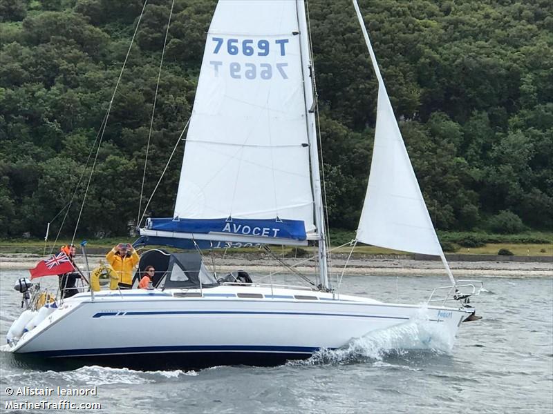 avocet (Pleasure craft) - IMO , MMSI 235002446, Call Sign ZNMP4 under the flag of United Kingdom (UK)