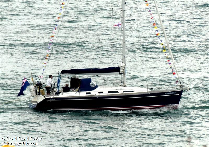 jammy dodger (Sailing vessel) - IMO , MMSI 235052716, Call Sign MAGY 8 under the flag of United Kingdom (UK)