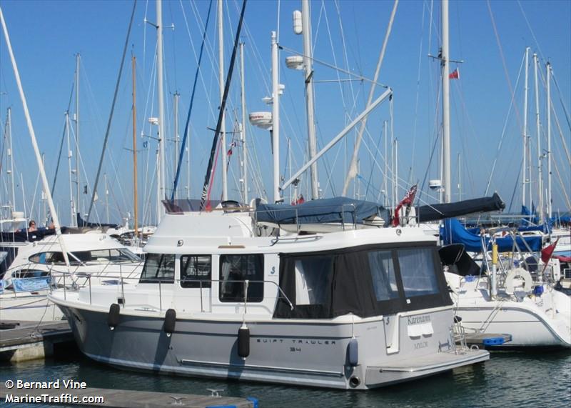 splash (Pleasure craft) - IMO , MMSI 235110284, Call Sign 2IJM9 under the flag of United Kingdom (UK)